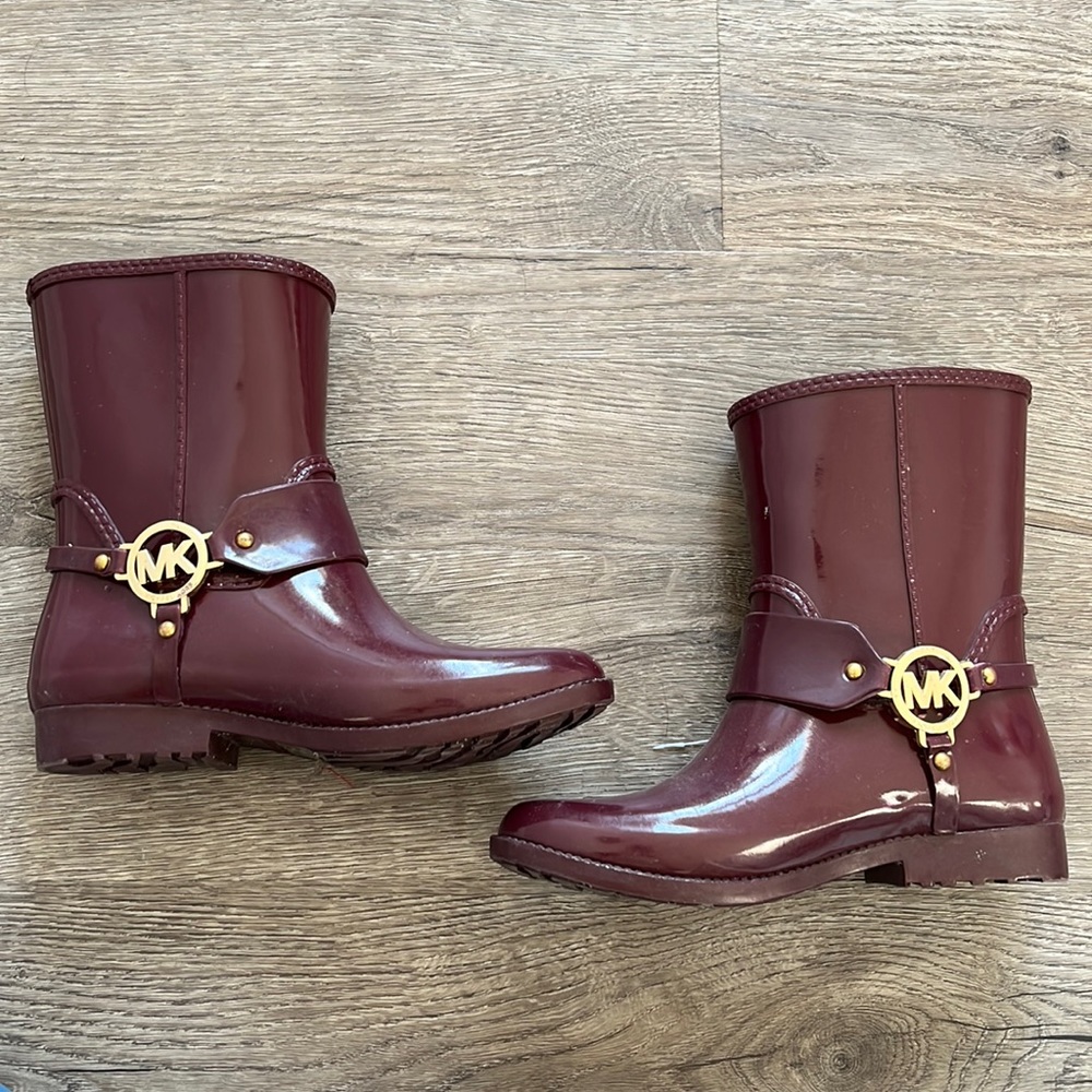 Michael Kors Ankle Rain Boots